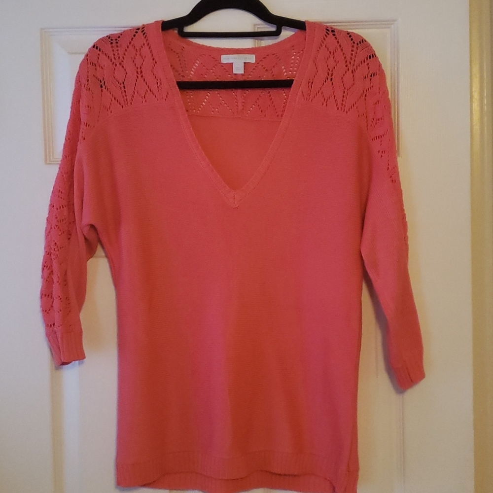 Ladies v-neck sweater